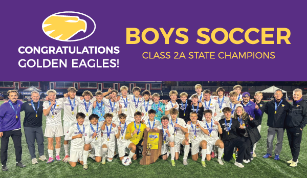 Boys Soccer Class 2A State Champions!
