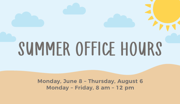 Summer Office Hours