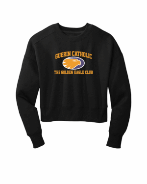 District Ladies Cropped Crewneck - 2 Credits